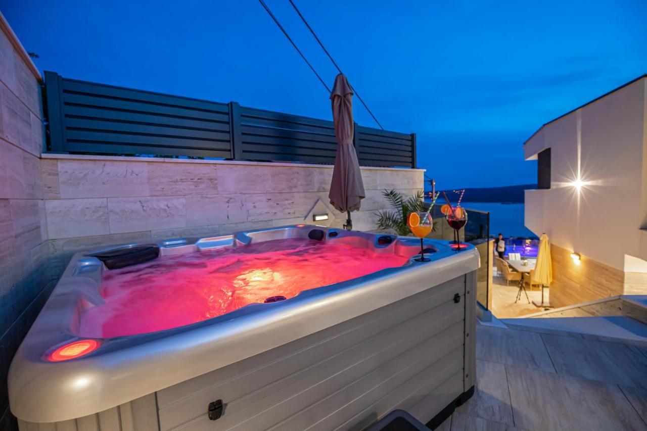 Villa Marassi With Heated Pool, Hot Tub And Sauna Crikvenica Exterior foto